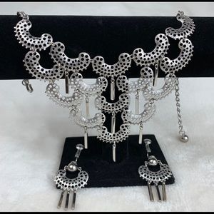 Sarah Coventry Sterling Necklace and Earings set